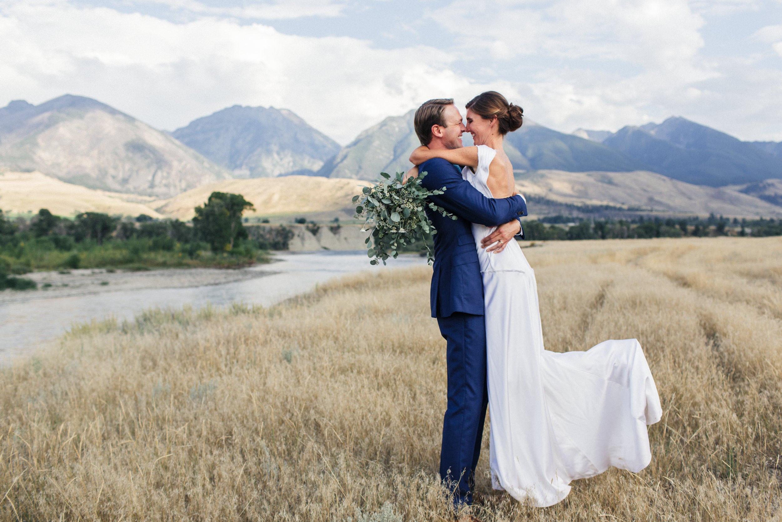Amy & Ben's Montana Countryside Wedding