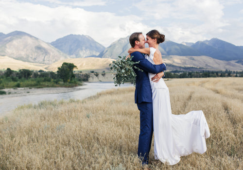Amy & Ben's Montana Countryside Wedding